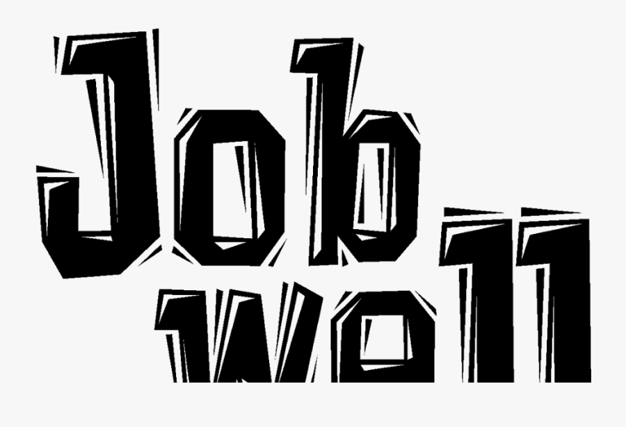 Clip Art Words Imagined - Job Well Done, Transparent Clipart