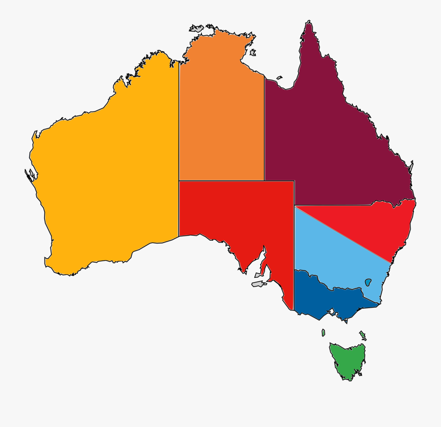 Ffa State Member Federations - Federal Election Results By State, Transparent Clipart