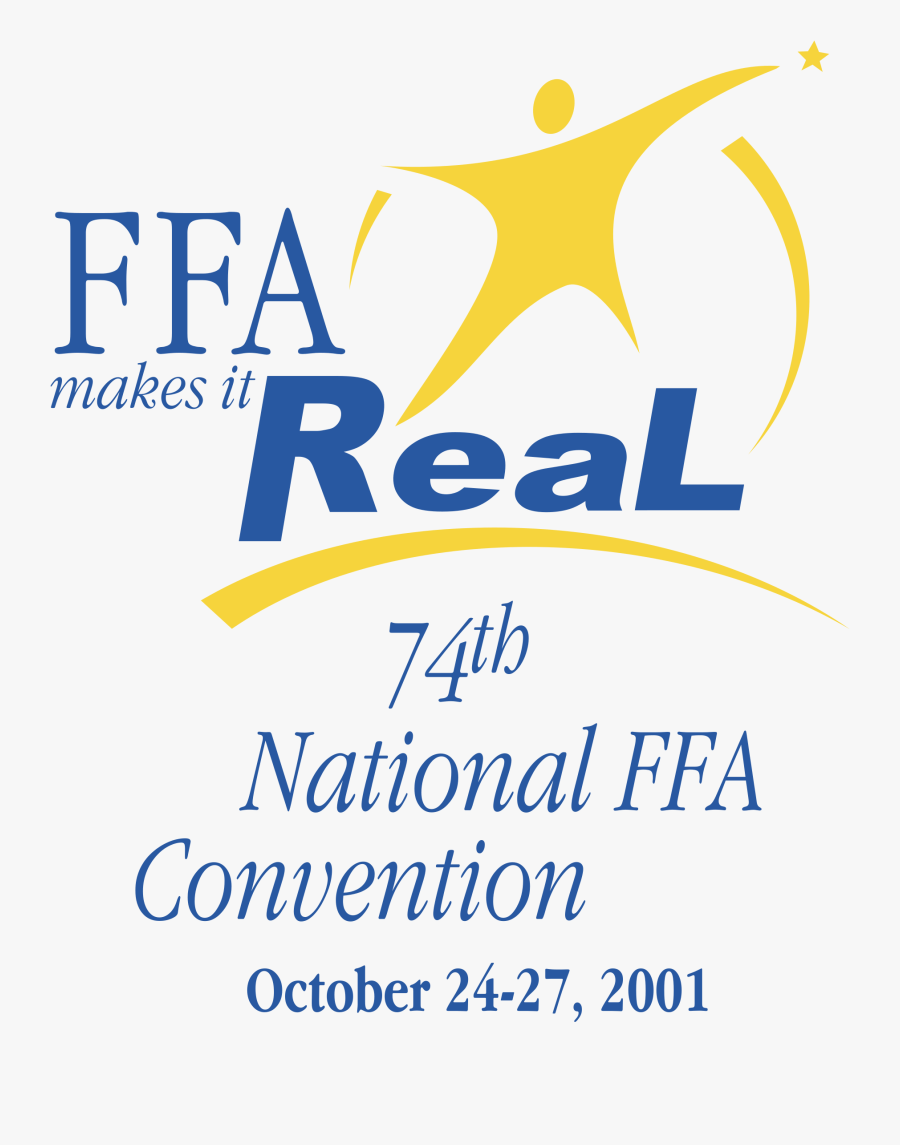 Ffa Makes It Real Logo Png Transparent - Poster, Transparent Clipart