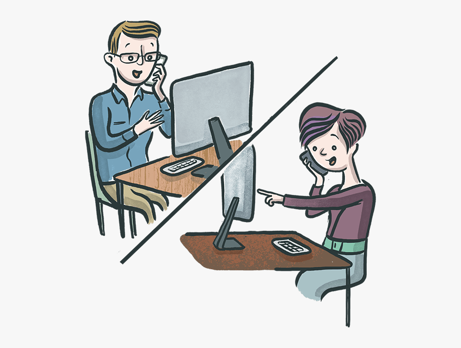 Service - Cartoon, Transparent Clipart