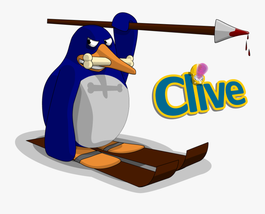 Report Rss Pincushion The Penguin - Clive, Transparent Clipart