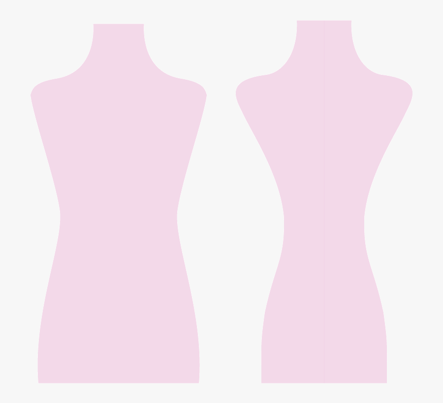 Mannequin Pin Cushion Pattern, Transparent Clipart