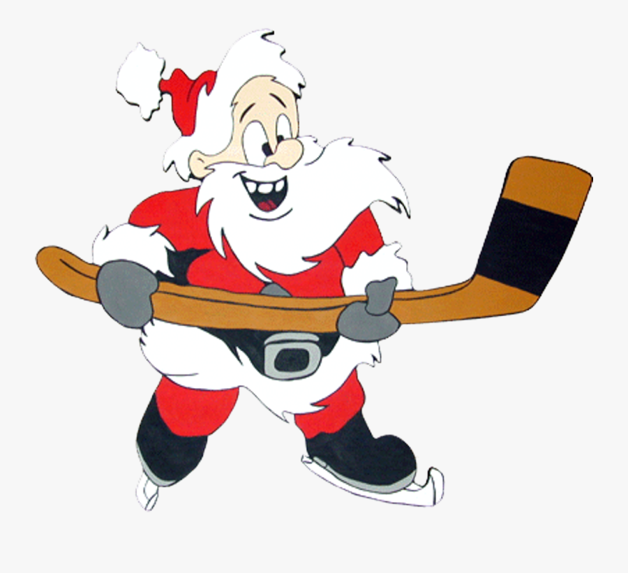 Hockey Christmas, Transparent Clipart