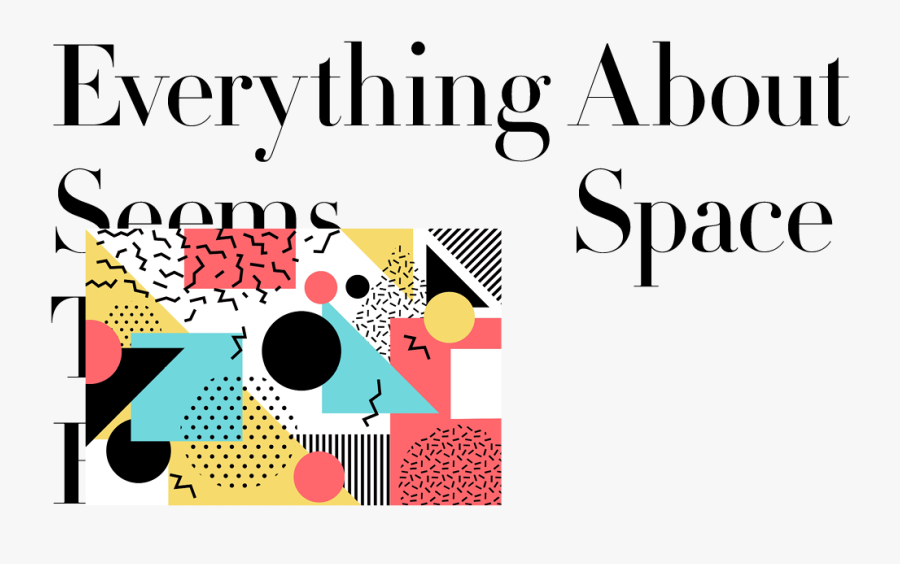 Accomplished Visual Communication - Memphis Geometric Pattern, Transparent Clipart