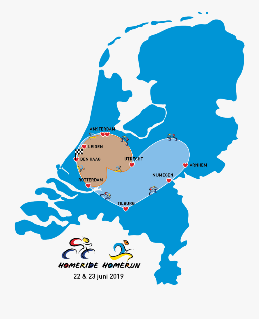 Netherlands Map Icon, Transparent Clipart
