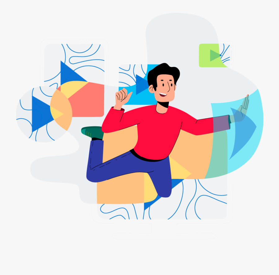 Animated Explainer Videos - Cartoon, Transparent Clipart