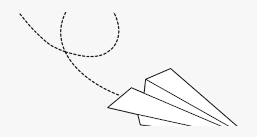 Paper Airplane Clipart Png, Transparent Clipart
