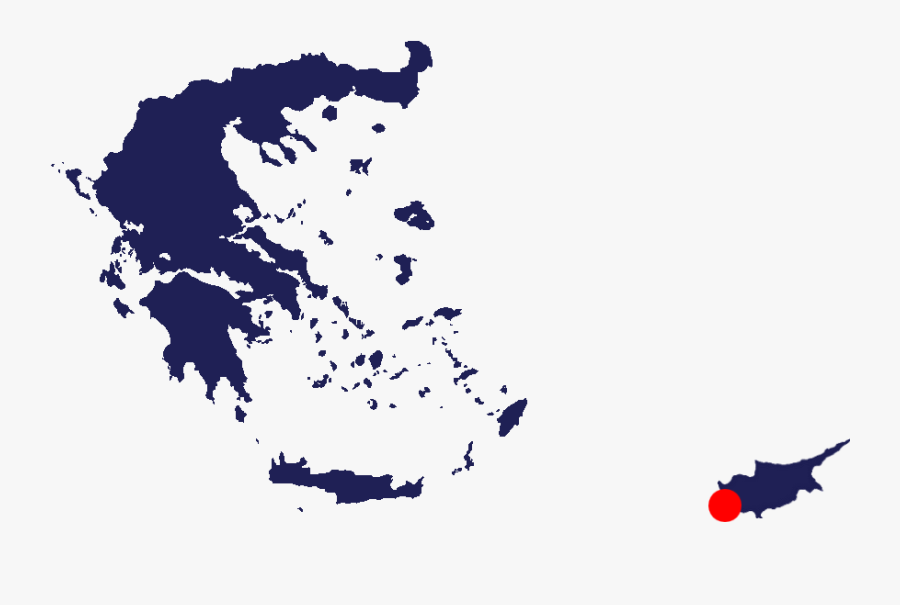 Greece Map Vector, Transparent Clipart