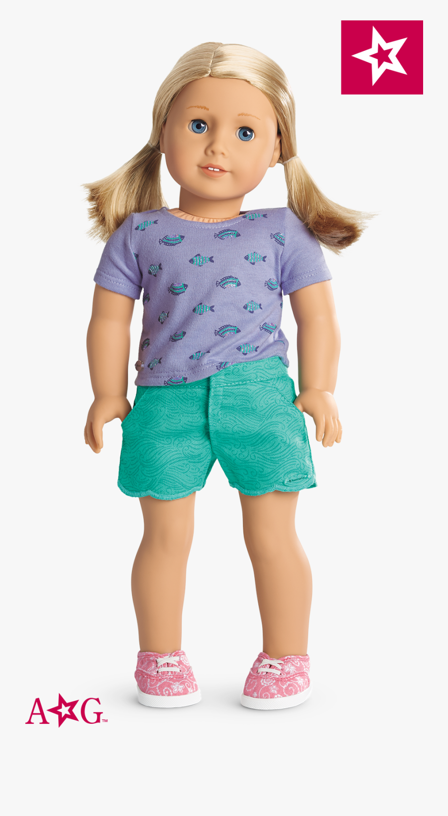 Girl Doll Clothes - Transparent American Girl Doll, Transparent Clipart