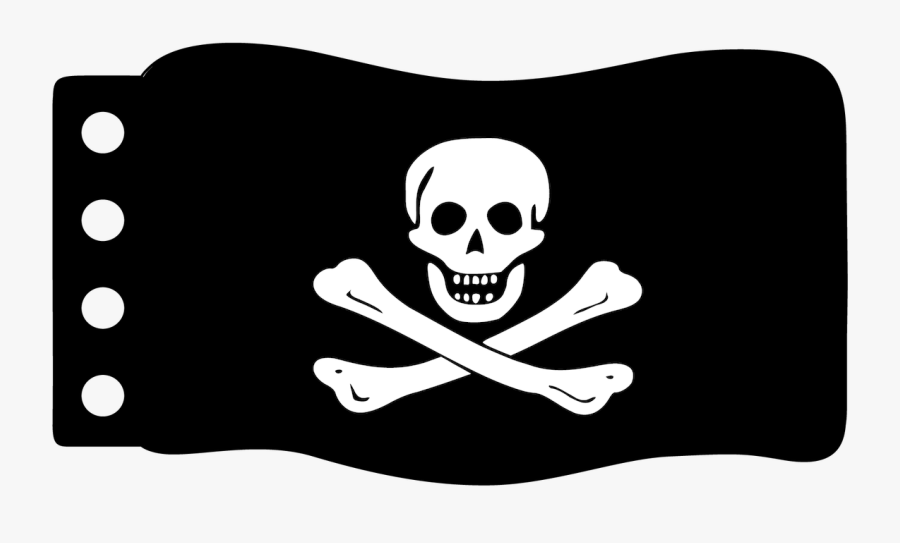 Pirate Flag , Png Download - Jolly Roger Flag, Transparent Clipart