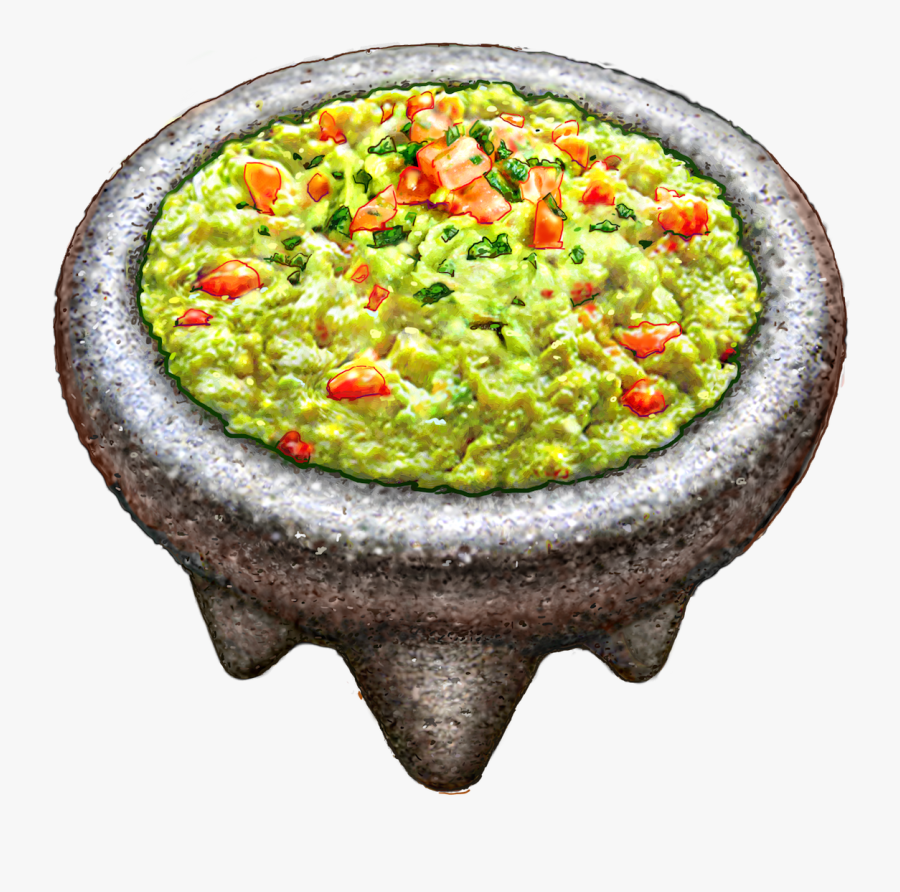 Transparent Guacamole Png - Transparent Bowl Of Guacamole, Transparent Clipart