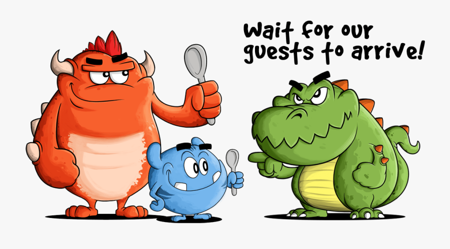 Guacamole-gaucamoletrio - Cartoon, Transparent Clipart