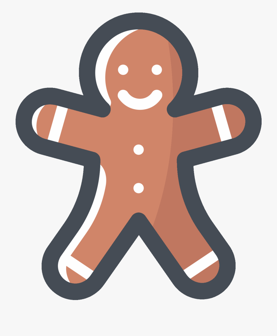 Gingerbread Svg Classic Cartoon Free Transparent Clipart Clipartkey