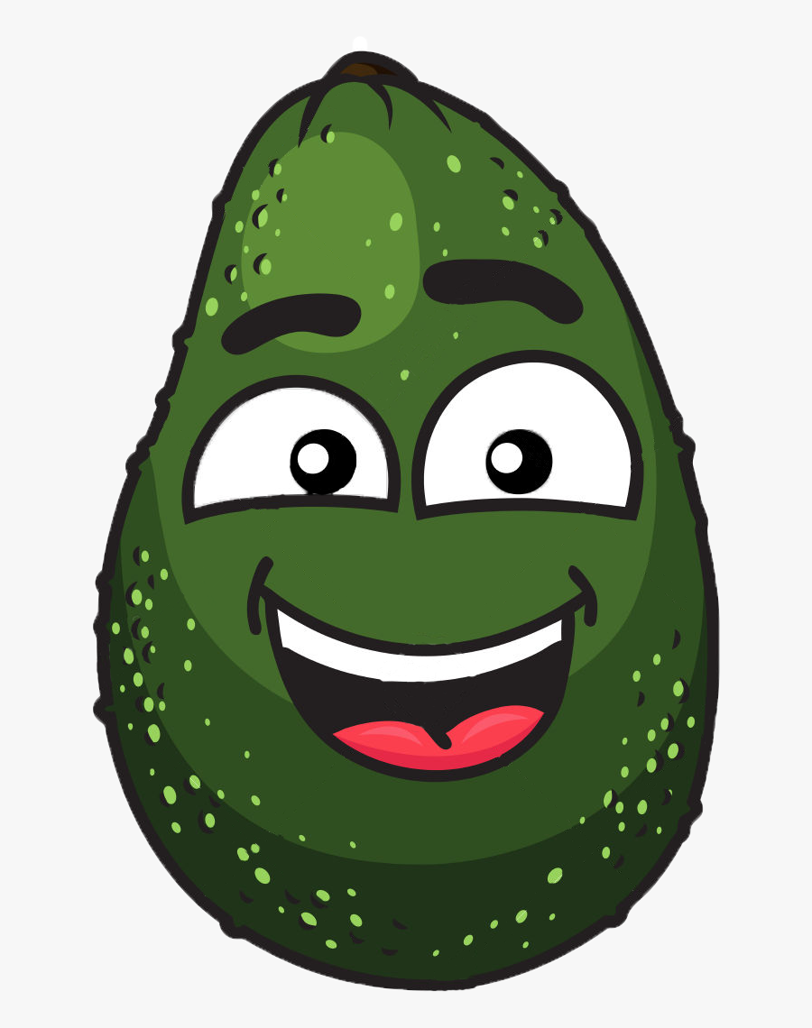 Avocado Fruit Clipart, Transparent Clipart