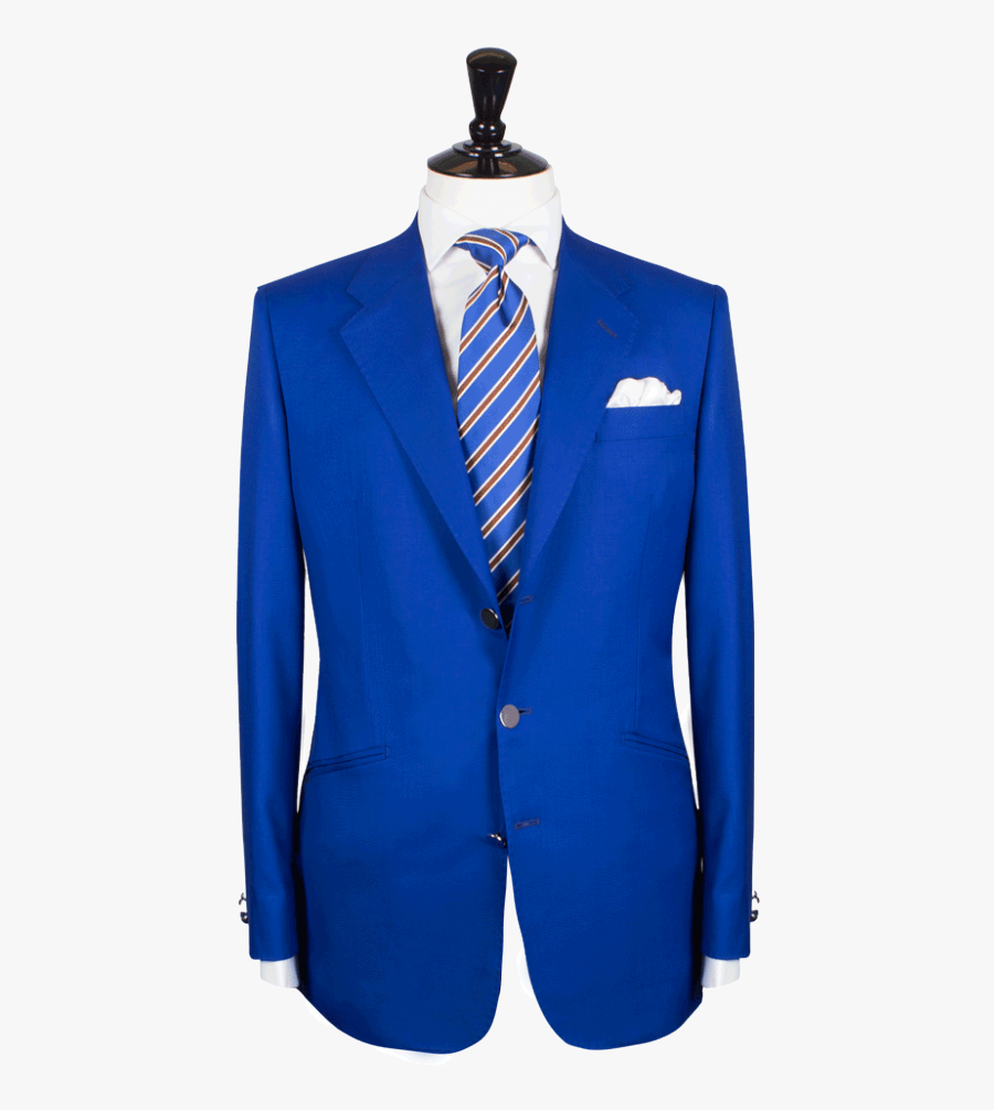 Coat And Tie Png - Blue Coat Tie Png, Transparent Clipart