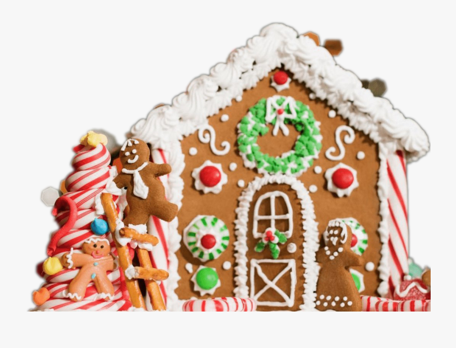 Gingerbread Man House Transparent Background Png, Transparent Clipart