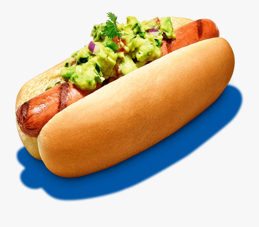 Dodger Dog - Hot Dog Con Guacamole, Transparent Clipart