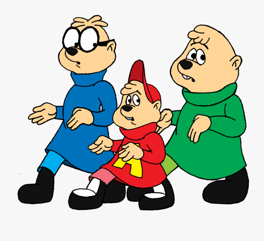 60s Chipmunks Tiptoe Pose By Grishamanimation1 - Alvin And The Chipmunks 1900, Transparent Clipart