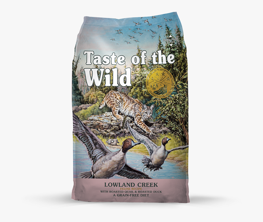Lowland Creek Feline Recipe With Roasted Quail & Roasted - Taste Of The Wild Lowland Creek, Transparent Clipart