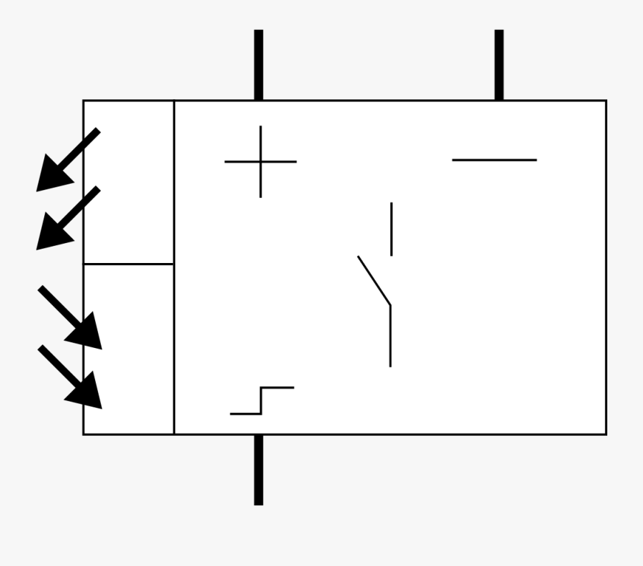 Photoelectric Switch - Cross, Transparent Clipart