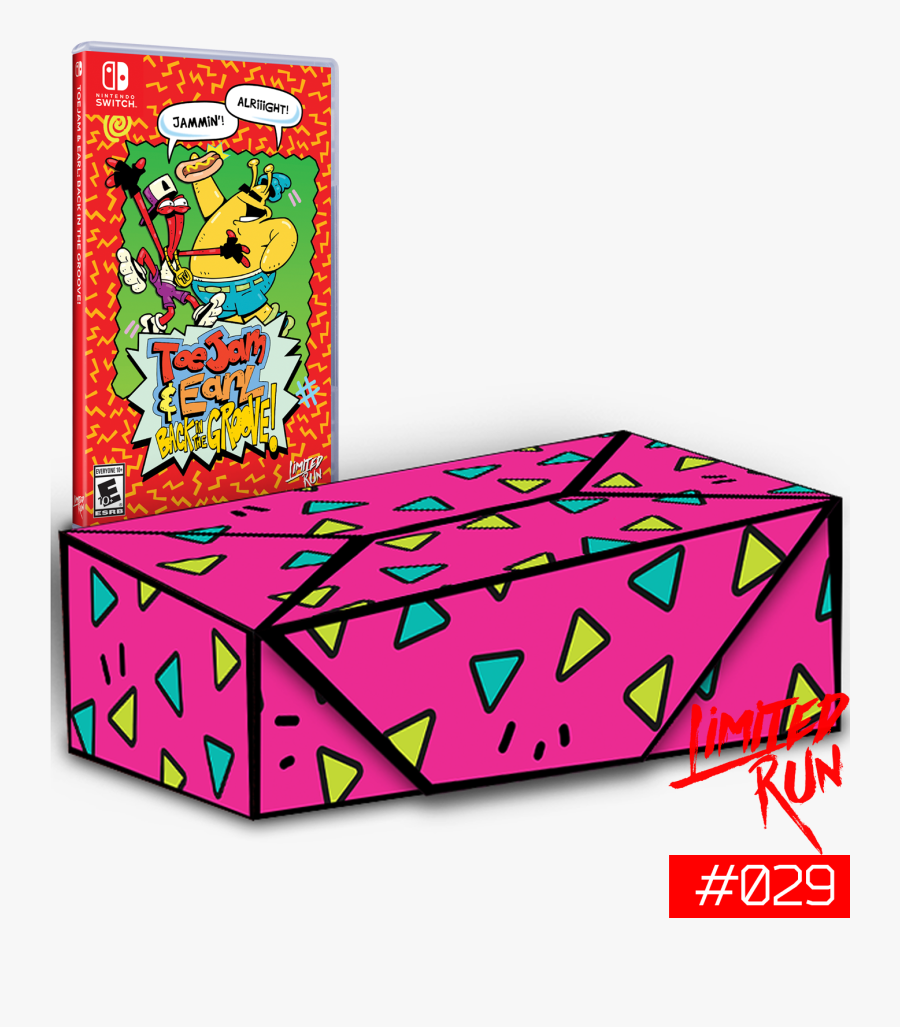 Switch Limited Run Clipart , Png Download - Toejam Earl Limited Run, Transparent Clipart