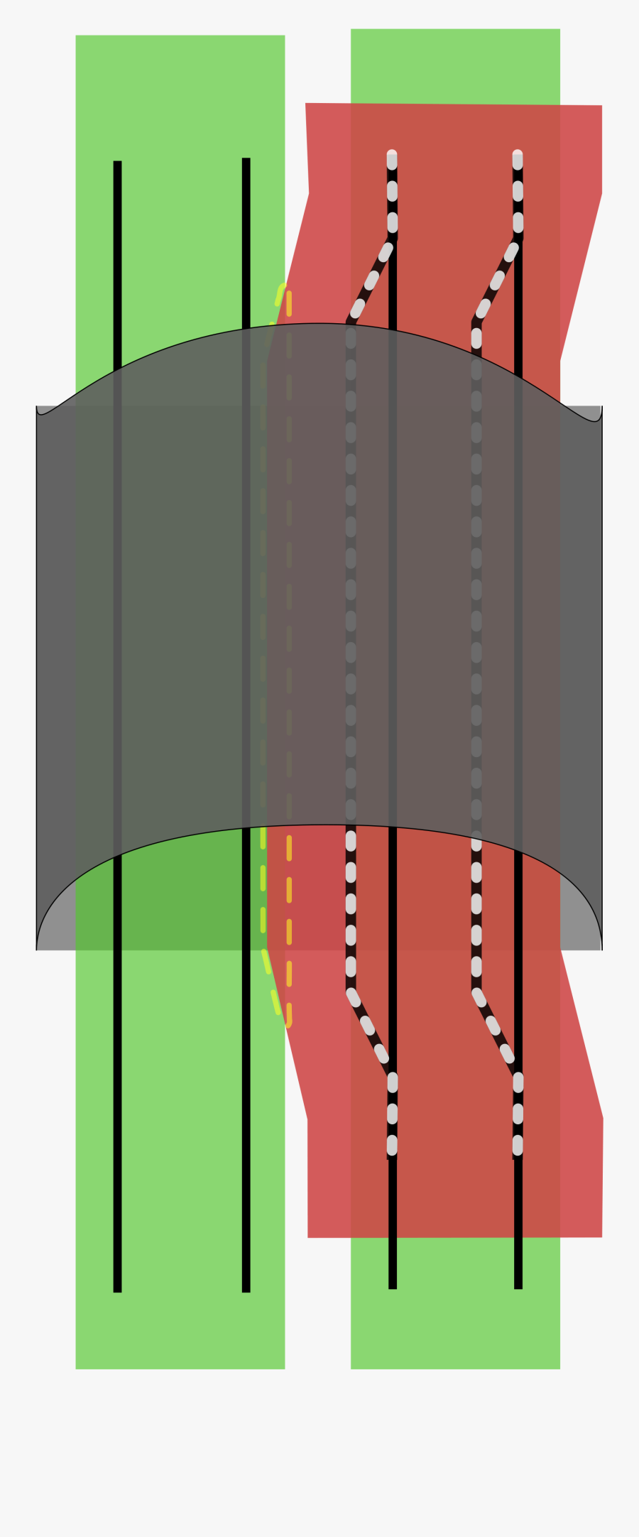 File Gemmenich Tunnel Interlaced - Graphic Design, Transparent Clipart