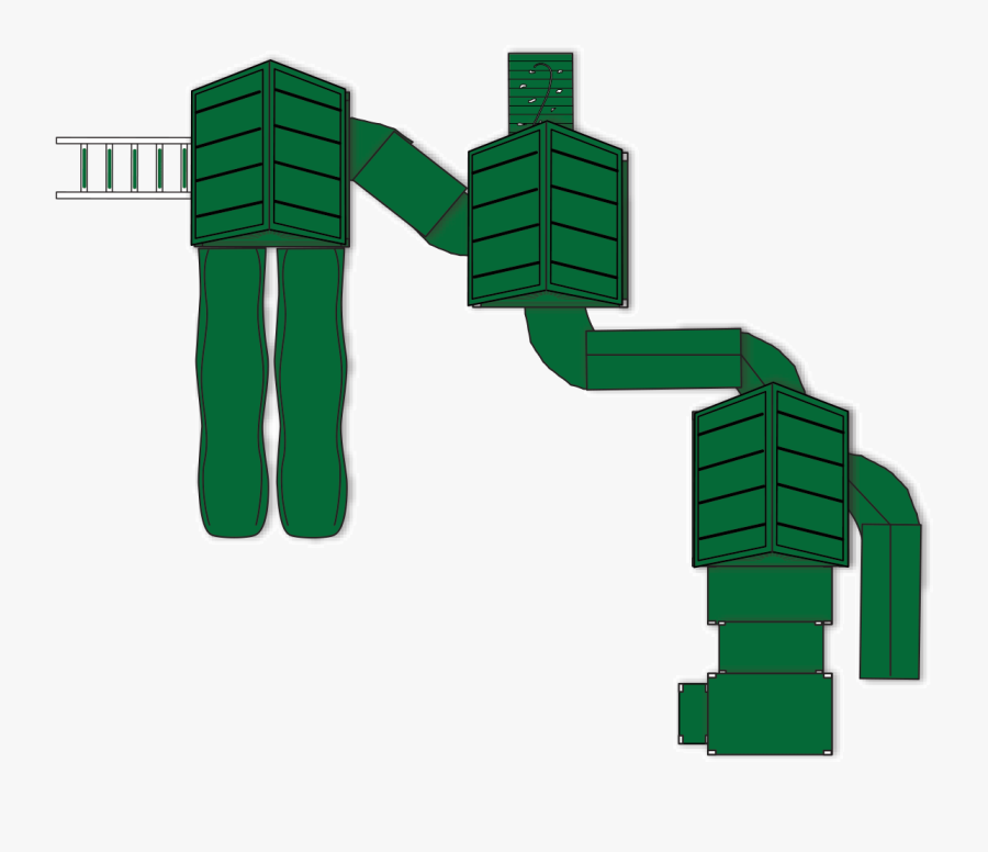 Tunnel Adventure Playgorund - Tree, Transparent Clipart