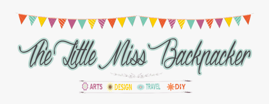 Little Miss Backpacker - Calligraphy, Transparent Clipart