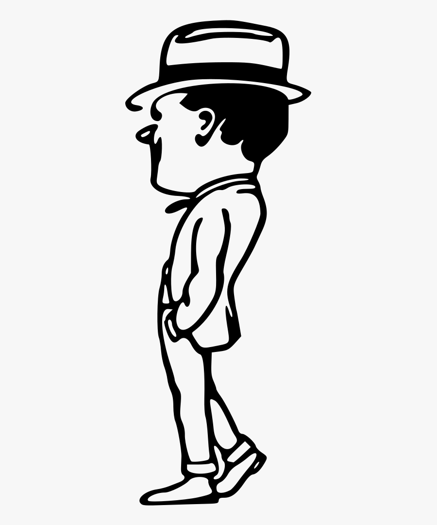 Man Walking - Clip Art, Transparent Clipart