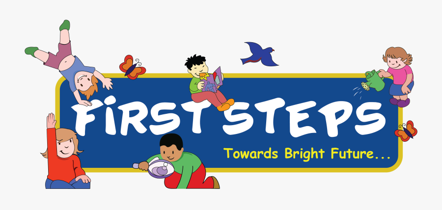First Step School Logo, Transparent Clipart