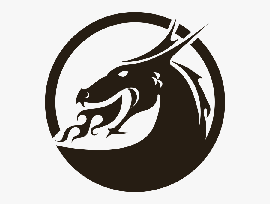 Dragon - Daggett Montessori Logo, Transparent Clipart
