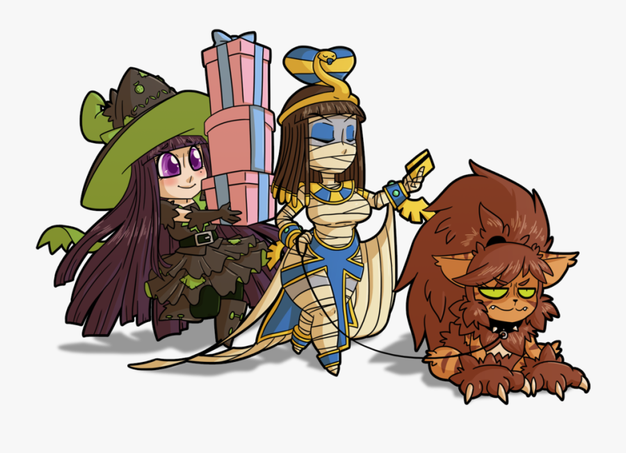 Fiona Frightening Commission Girls - Fiona Frightening, Transparent Clipart