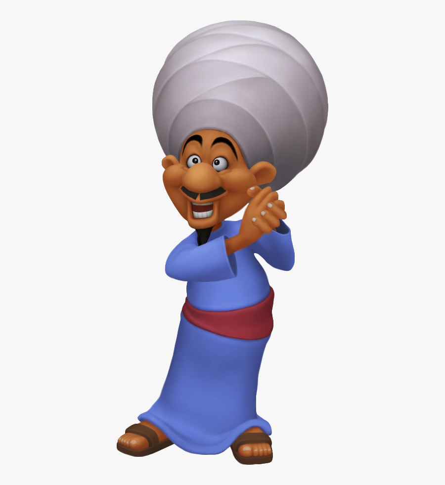 The Peddler Khii - Merchant Character In Aladdin, Transparent Clipart