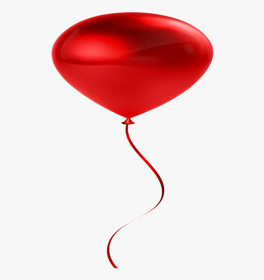 Transparent Red Balloon Png - Red Balloon Transparent Background, Transparent Clipart