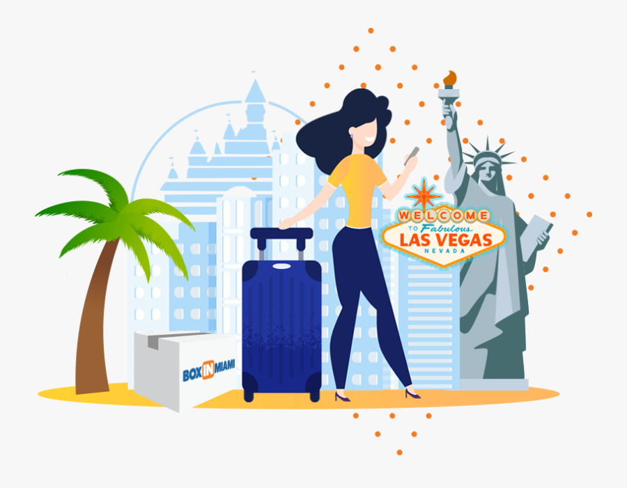 Welcome To Las Vegas Sign, Transparent Clipart