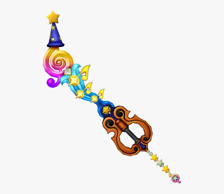Kingdom Hearts Clipart Keyblade - Symphony Of Sorcery Keyblade, Transparent Clipart