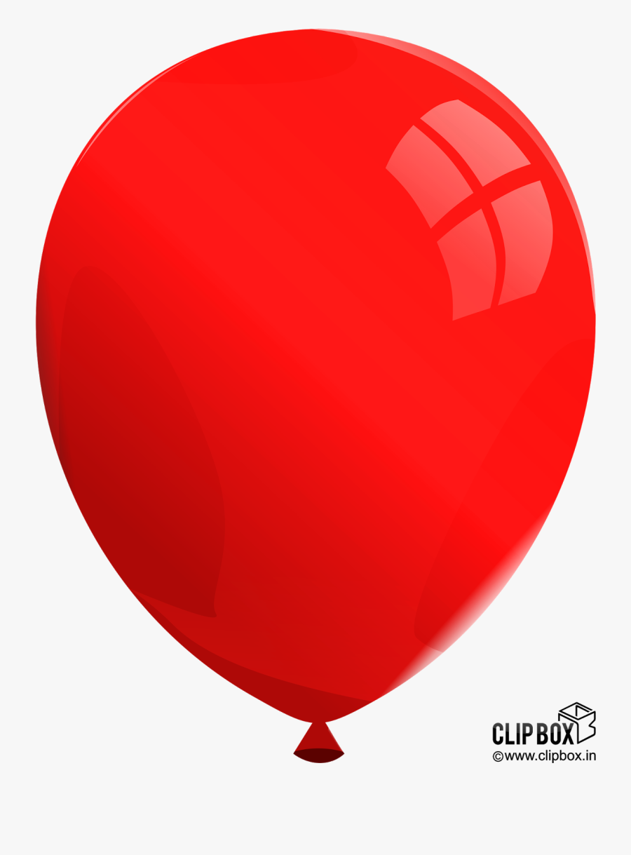 Red Balloon, Ballon, Red Balloon On Transparent Background - Balloon, Transparent Clipart