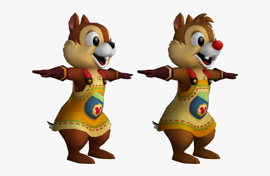 Kingdom Hearts Clipart Chip Dale - Chip And Dale Kingdom Hearts, Transparent Clipart