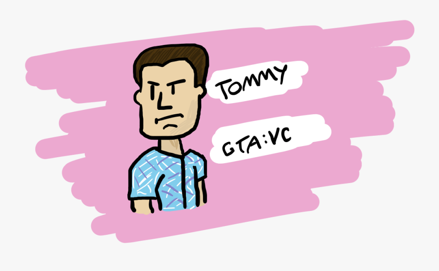 Tommy Vercetti - Illustration, Transparent Clipart