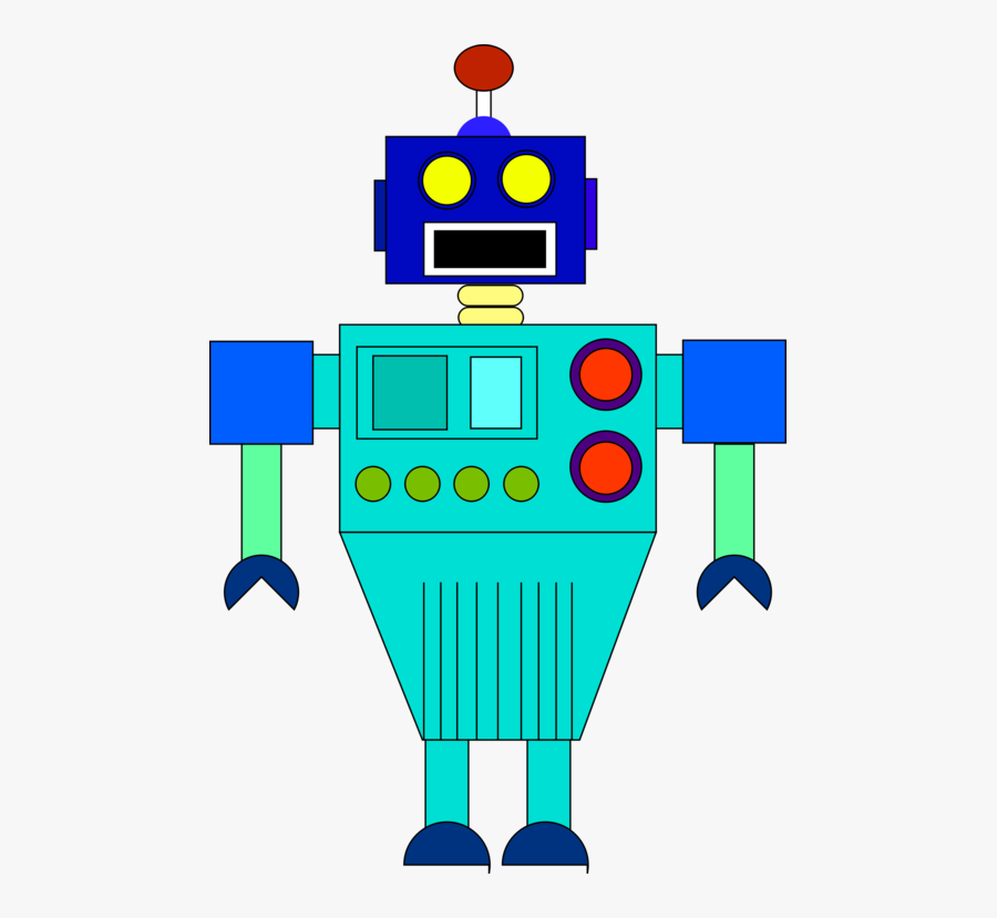 Electric Blue,robot,machine, Transparent Clipart