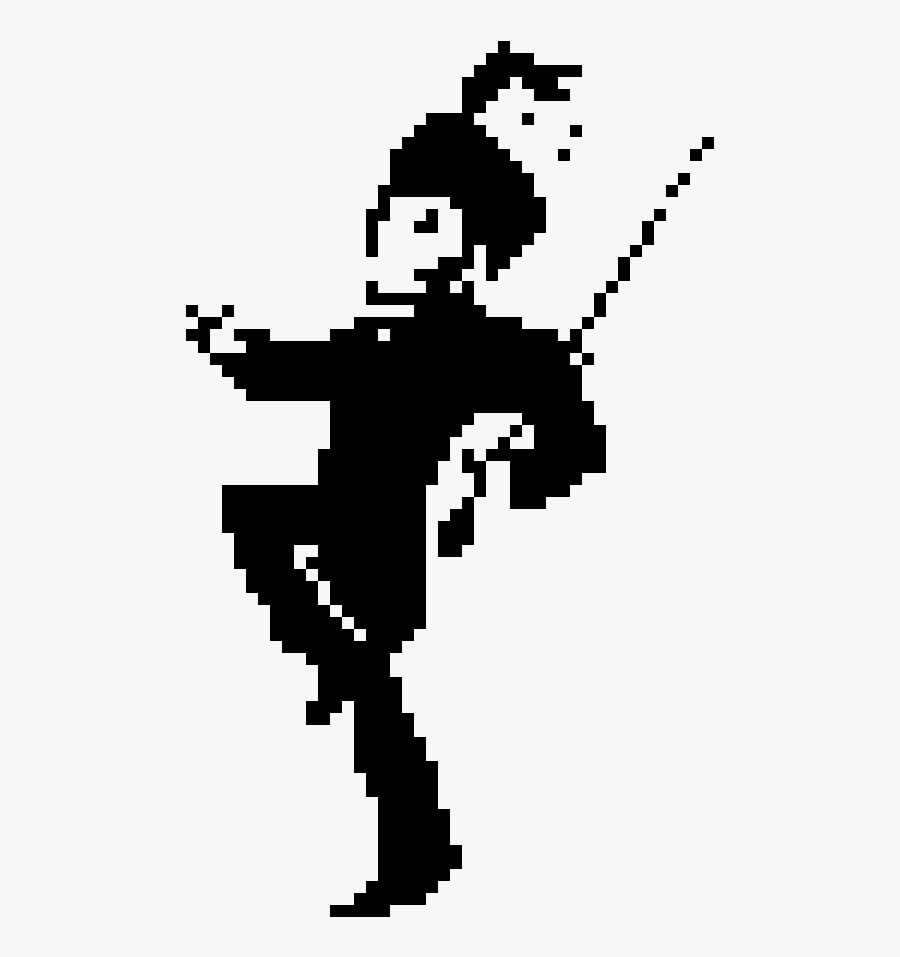 Transparent Baton Twirling Clipart - My Chemical Romance Pixel Art, Transparent Clipart