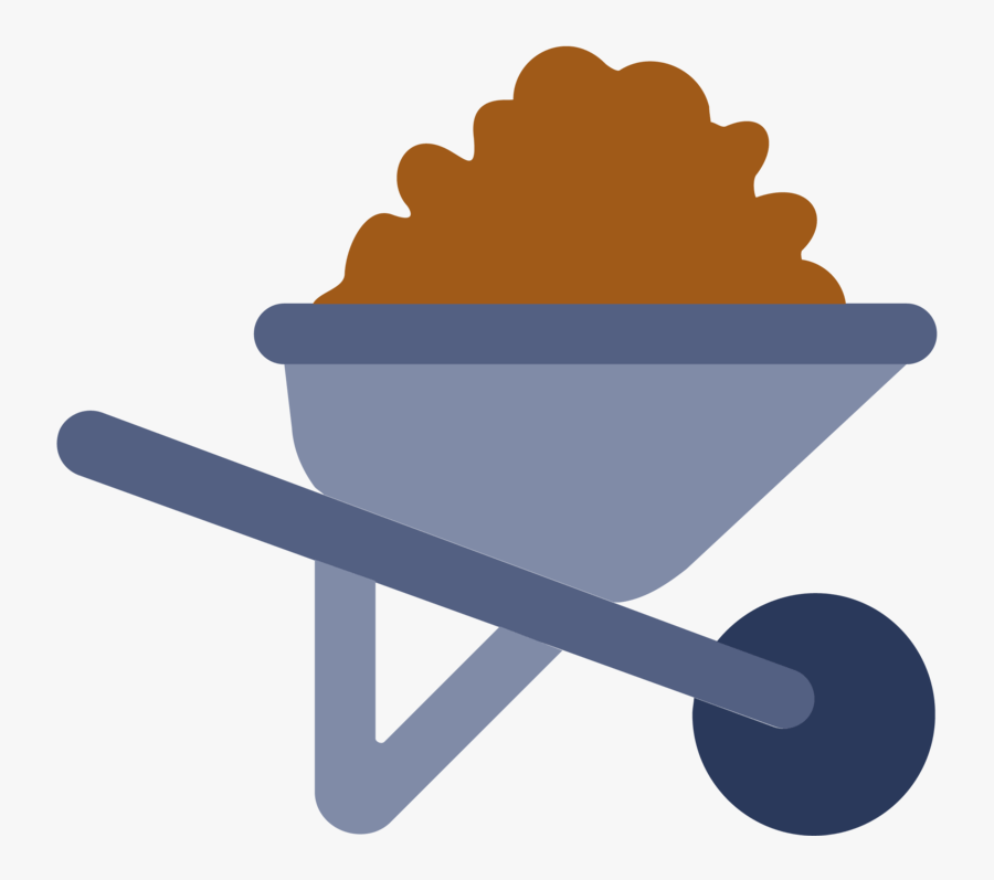 Commercial Buildrite Ground Up - Cartoon Wheelbarrow Png, Transparent Clipart