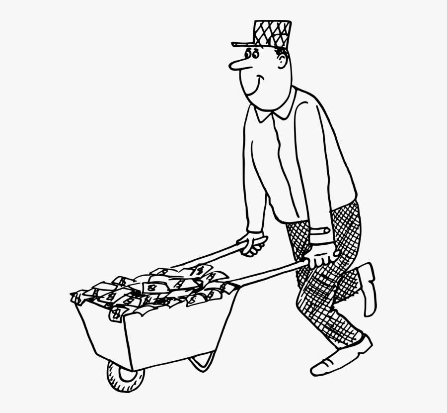 Art,monochrome Photography,shoe - Clip Art Wheel Barrow, Transparent Clipart