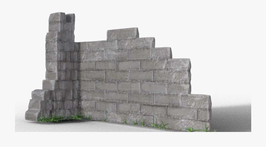 #ruins #castle #stone #clipart #png #psp - Ruins Wall Transparent, Transparent Clipart