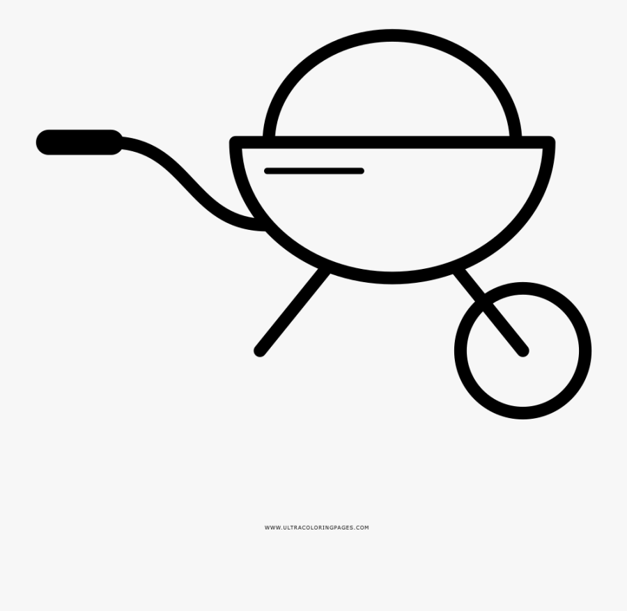 Wheelbarrow Coloring Page , Free Transparent Clipart ClipartKey