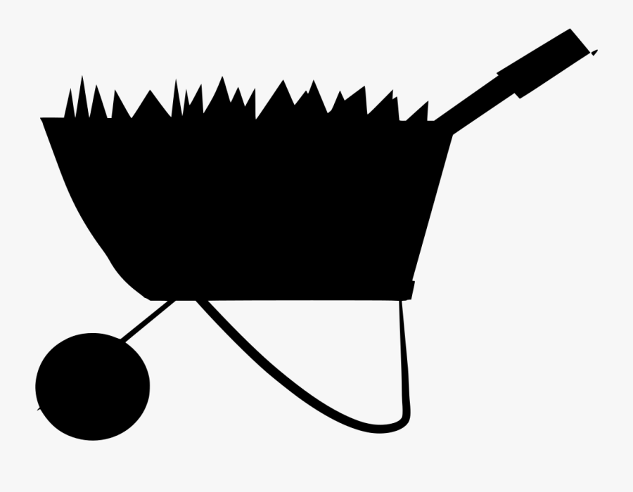 Desenho De Carrinho De Mão, Transparent Clipart