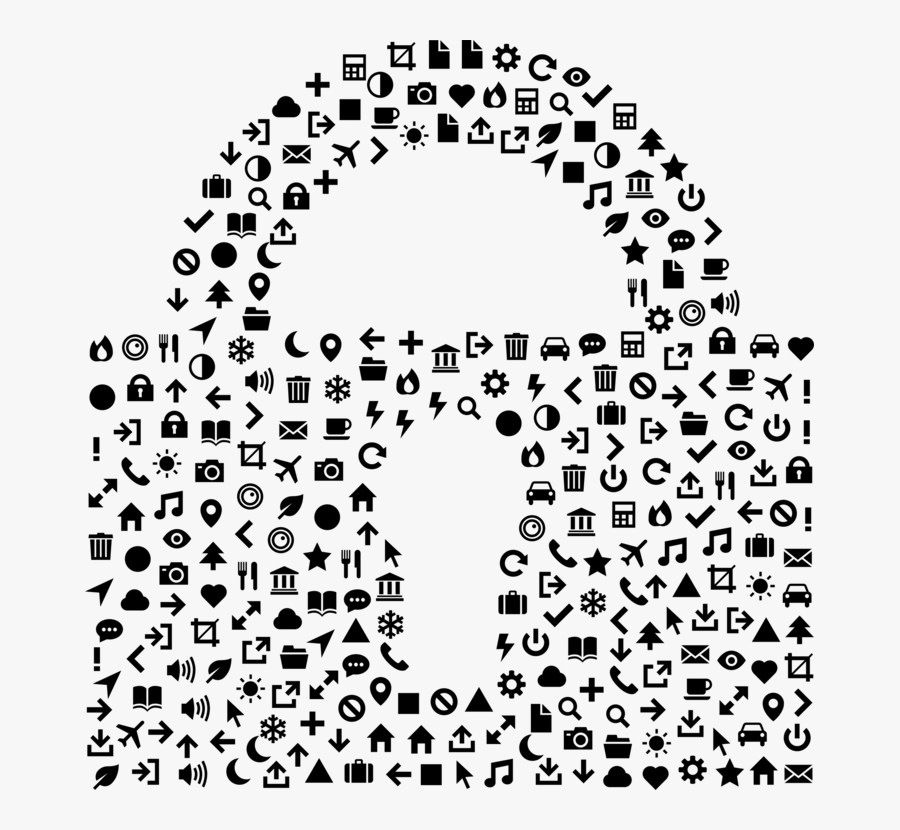 Visual Arts,head,symmetry - Abstract Security Icon Png Transparent, Transparent Clipart