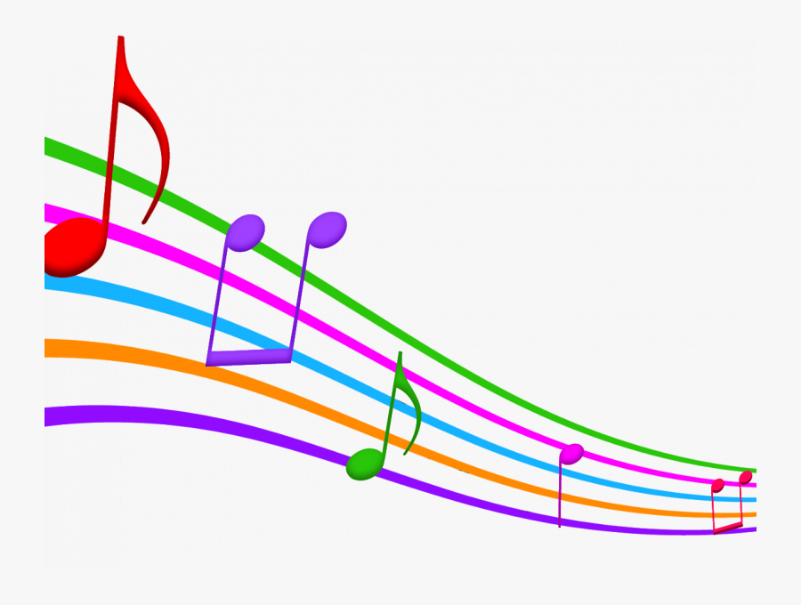 Music Note Clip Art - Clipart Color Musical Notes, Transparent Clipart