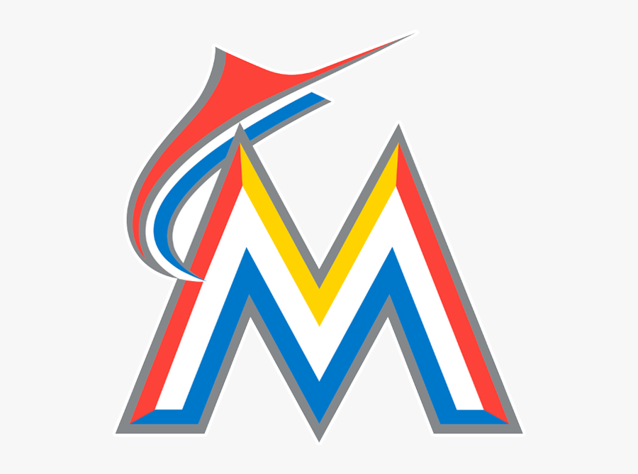 Atlanta Braves Baseball Clipart - Miami Marlins Logo Transparent, Transparent Clipart