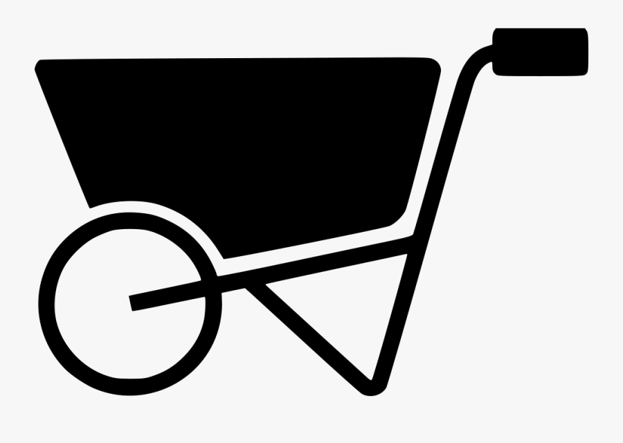 Wheelbarrow, Transparent Clipart